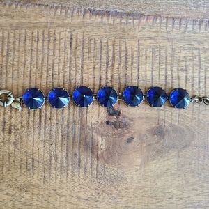 J Crew blue stone bracelet